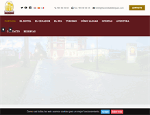 Tablet Screenshot of haciendadedonjuan.com